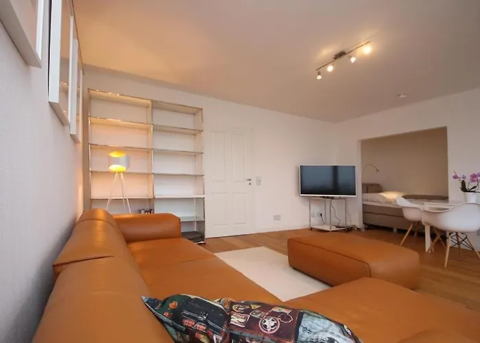 Апартаменты Great With A Gorgeous View Дюссельдорф